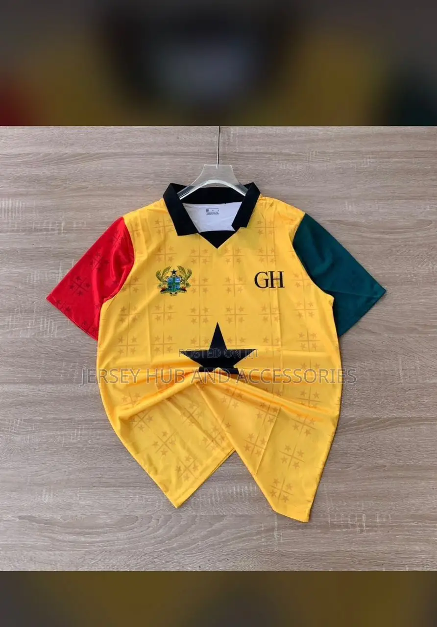 Official World Cup Ghana Jerseys Authentic