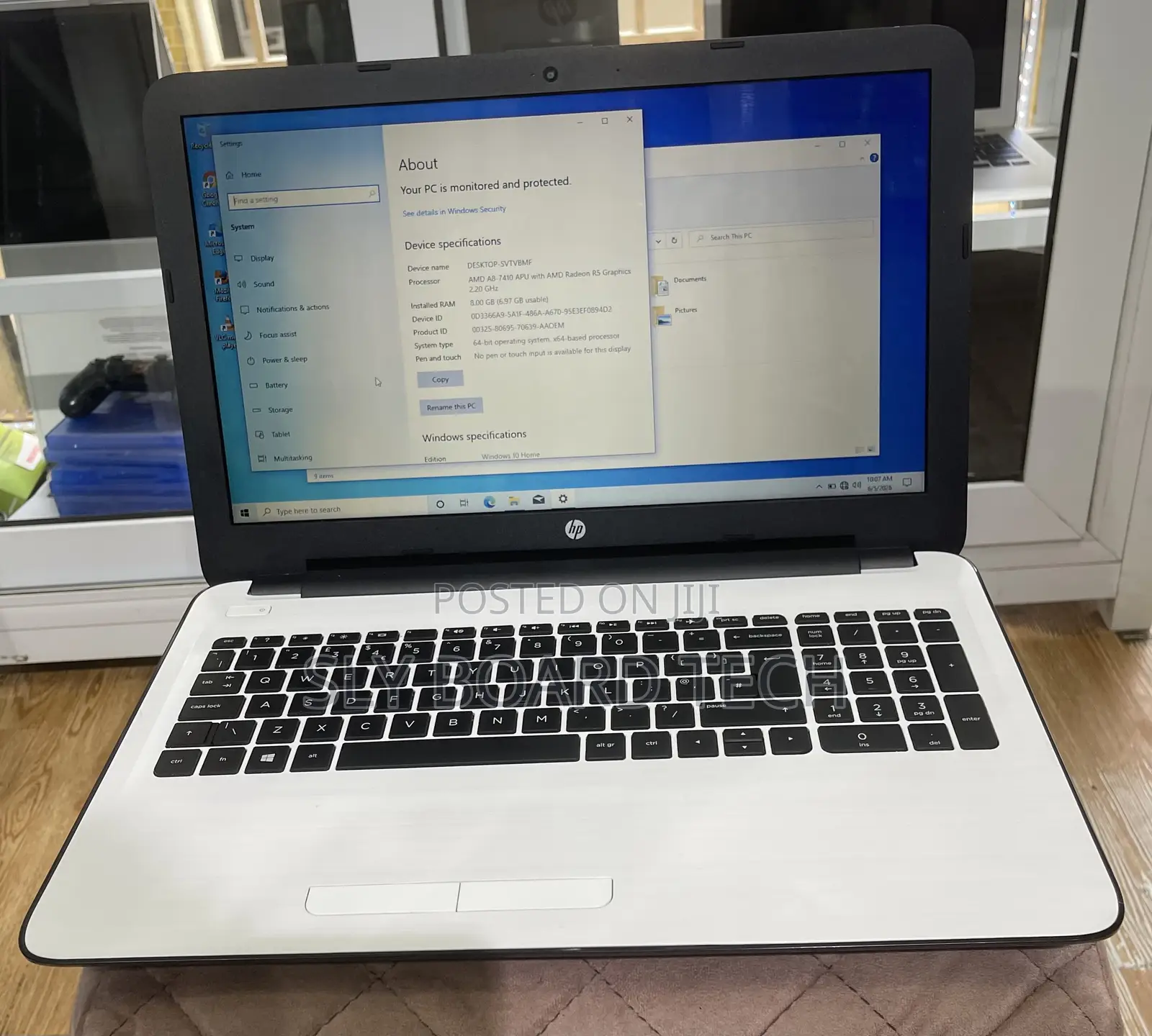 Laptop HP 15 8GB AMD A8 SSD 128GB