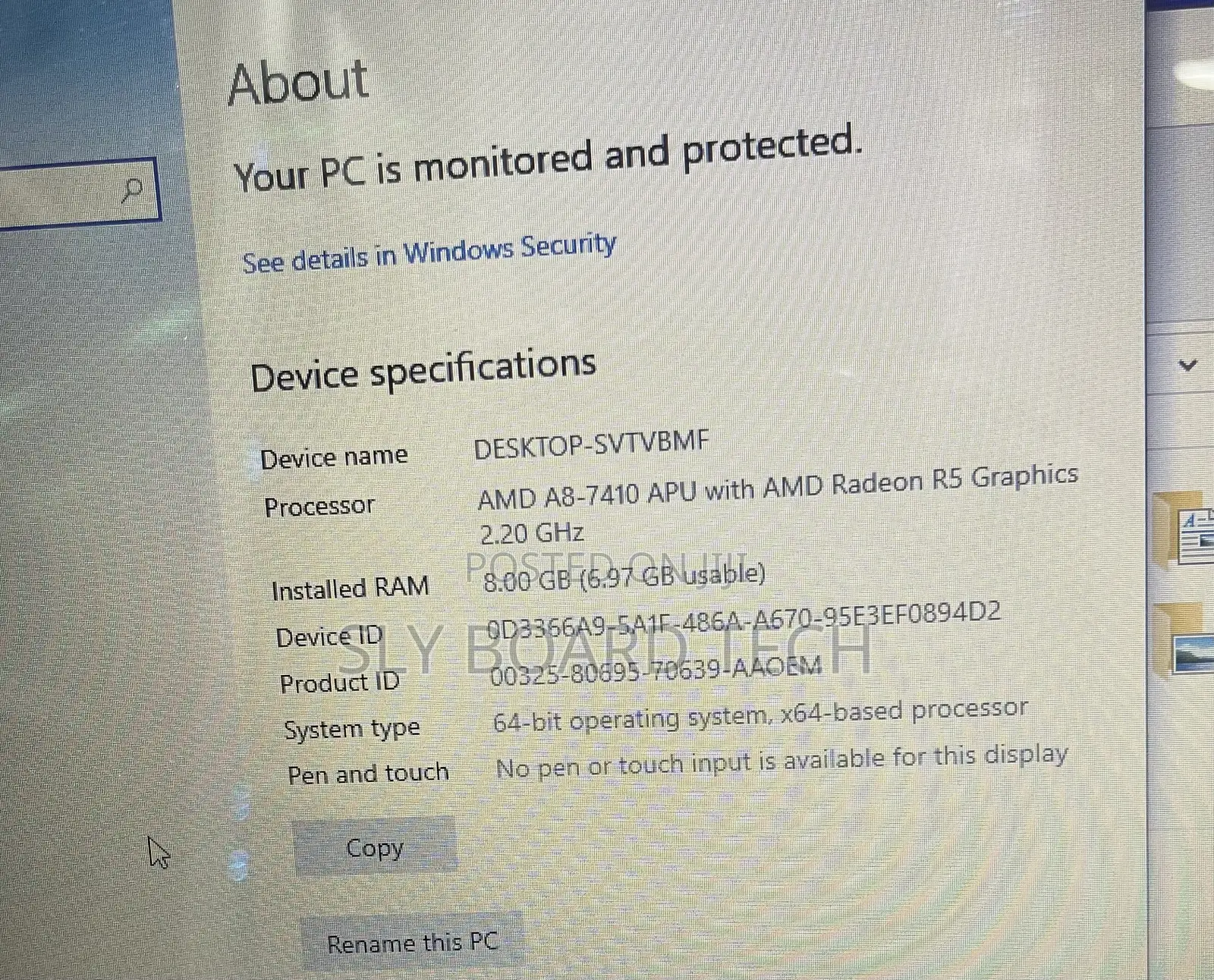 Laptop HP 15 8GB AMD A8 SSD 128GB