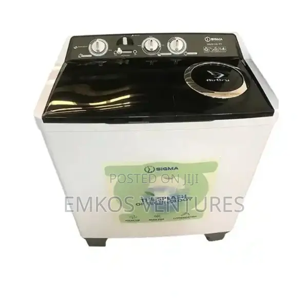 Sigma 10 Kg Twin Tub, Semi-Automatic Washing Machine