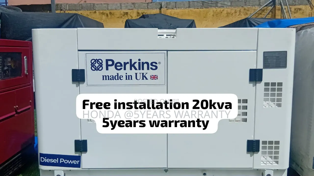 Perkins Heavy-Duty Diesel Generator – Low Fuel Consumption 20kva