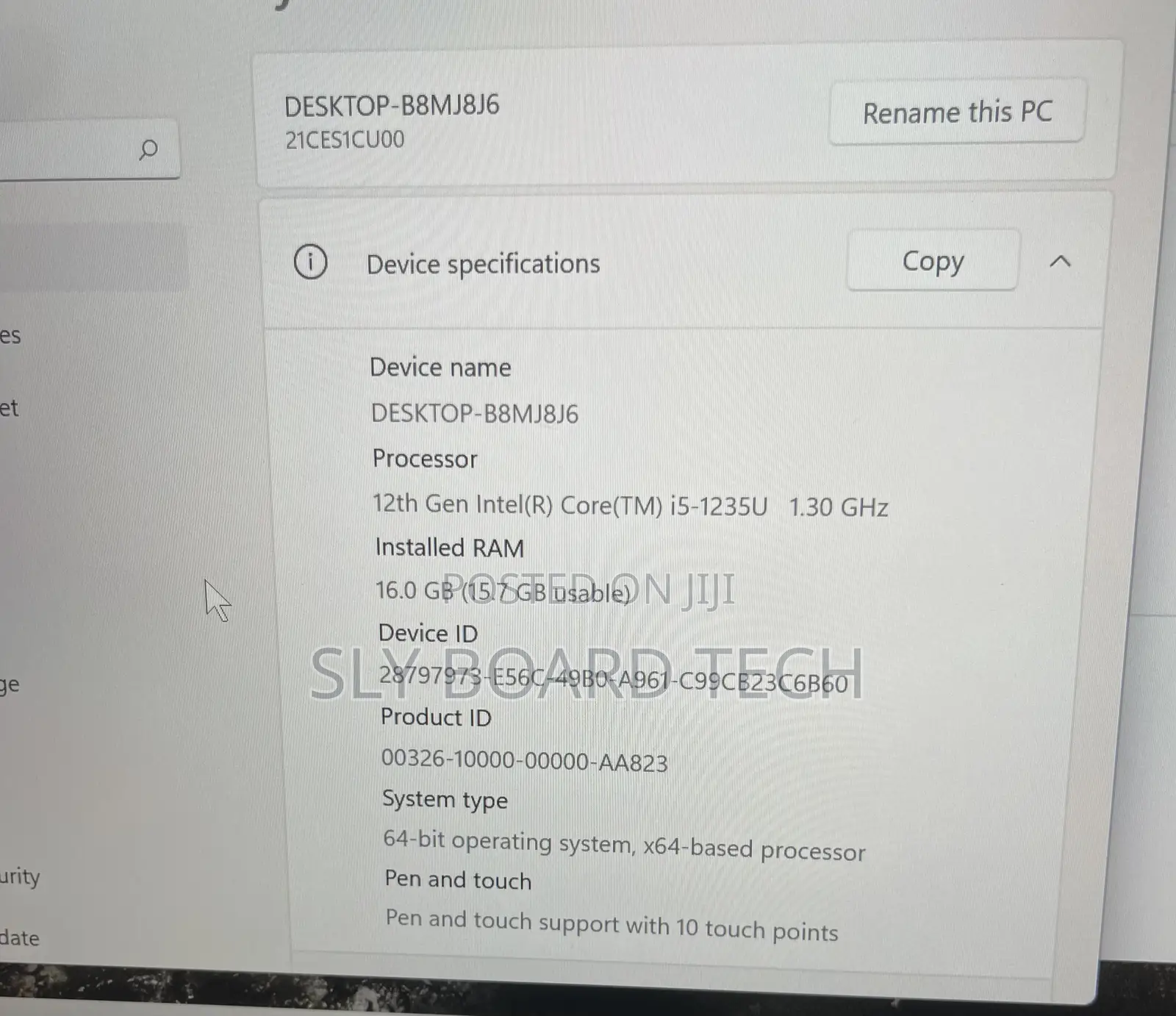 Laptop Lenovo ThinkPad X1 Yoga 16GB Intel Core i5 SSD 256GB