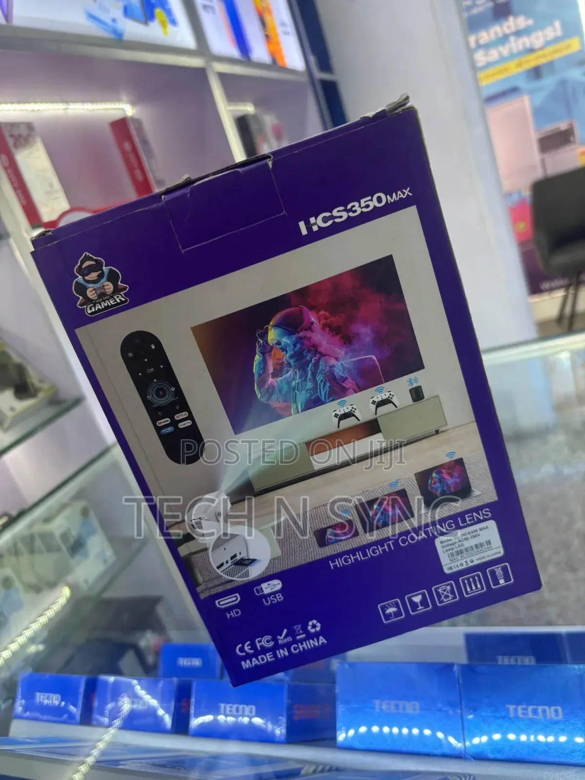 Hcs 350 Max Projector +Game