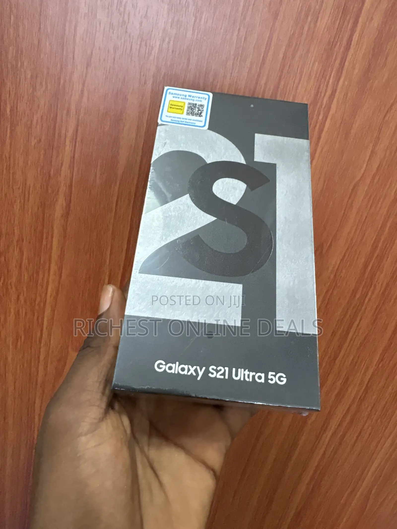 New Samsung Galaxy S21 Ultra 5G 128 GB Gray