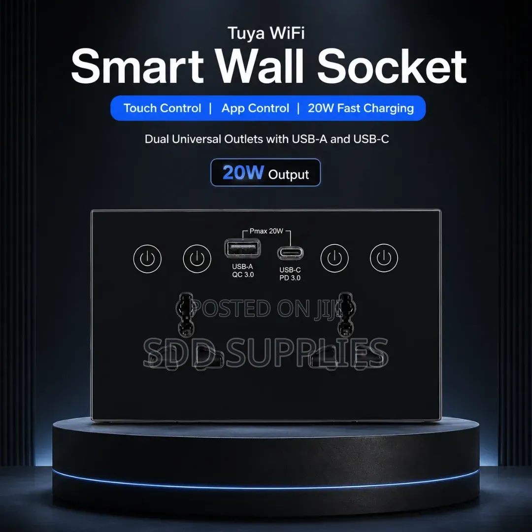 Alexa British Standard Double Wifi Smart Socket Usb+ Type C