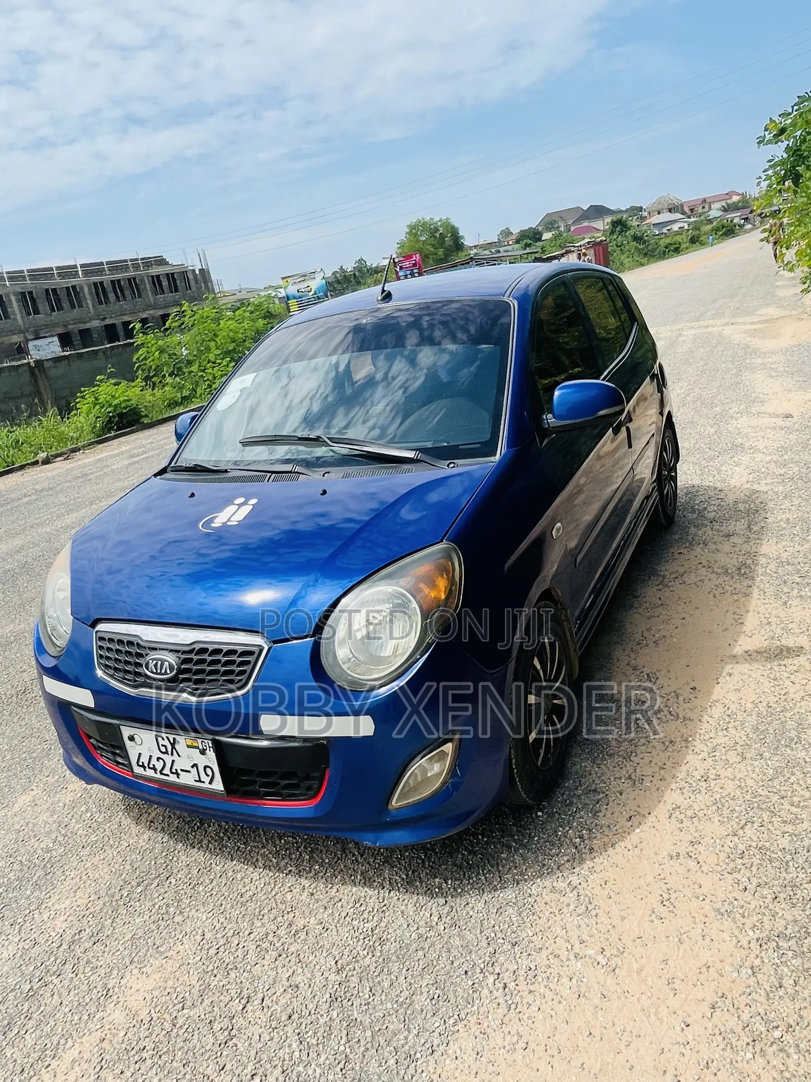 Kia Morning 2011 Blue