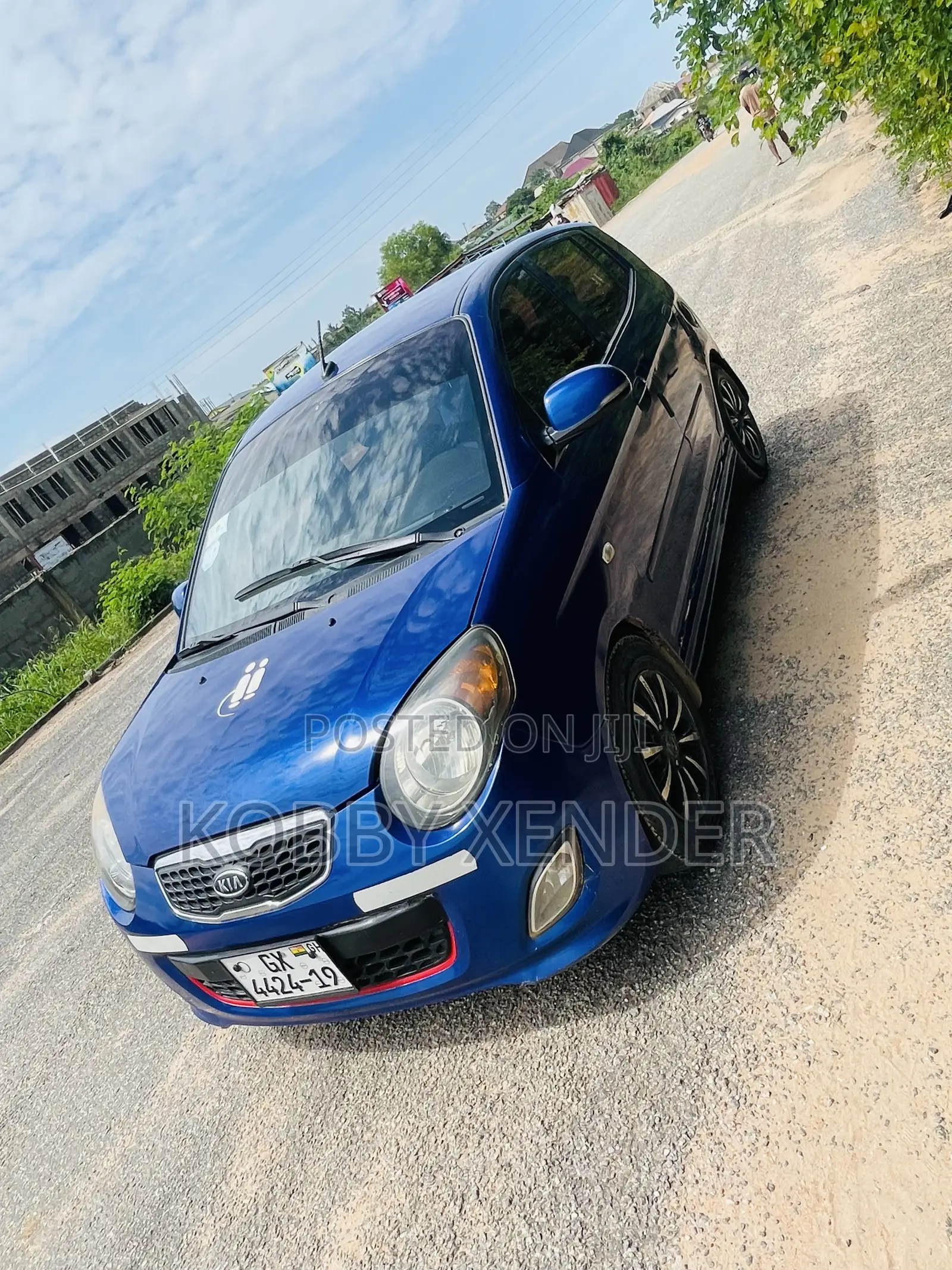 Kia Morning 2011 Blue