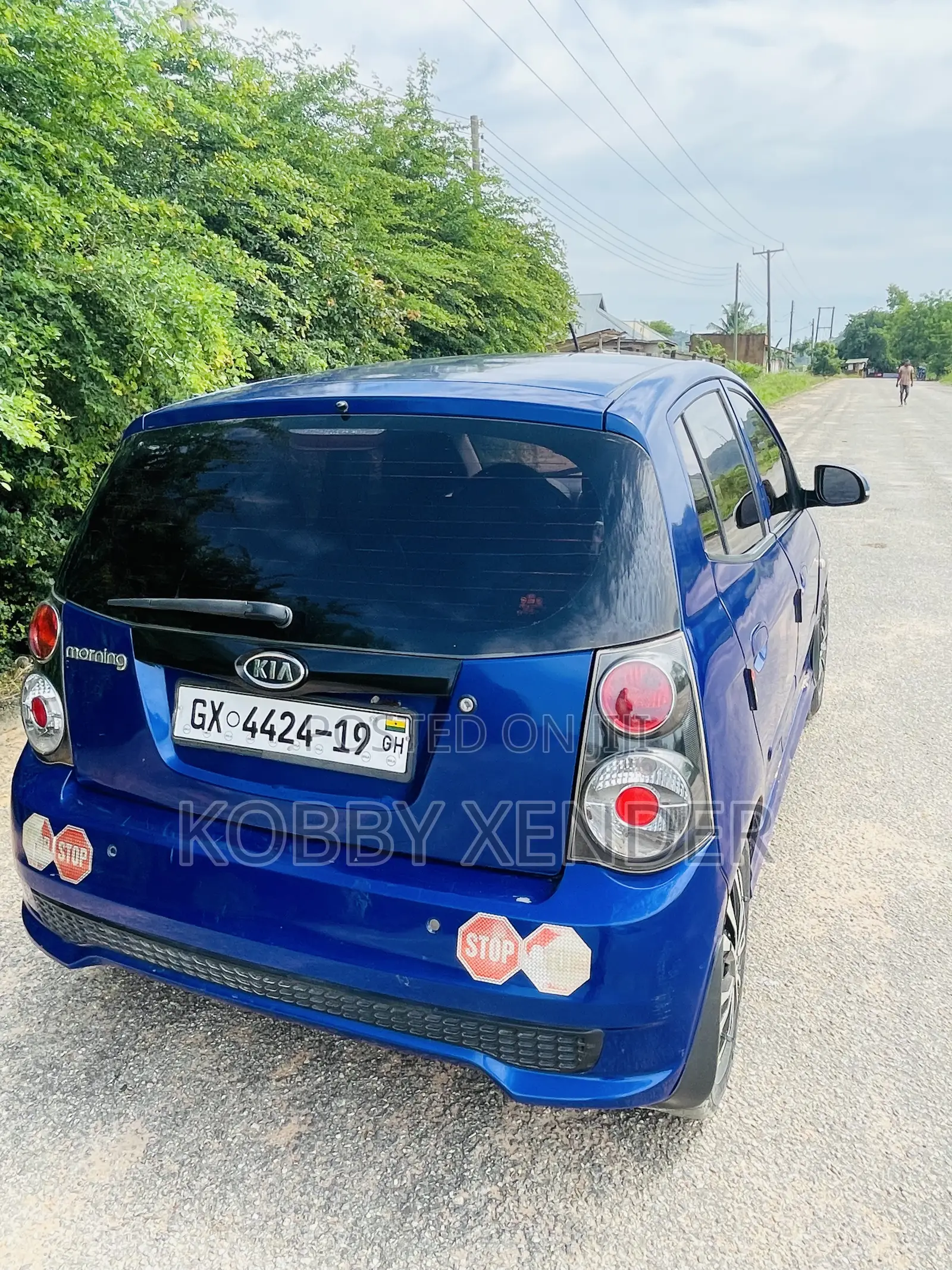Kia Morning 2011 Blue