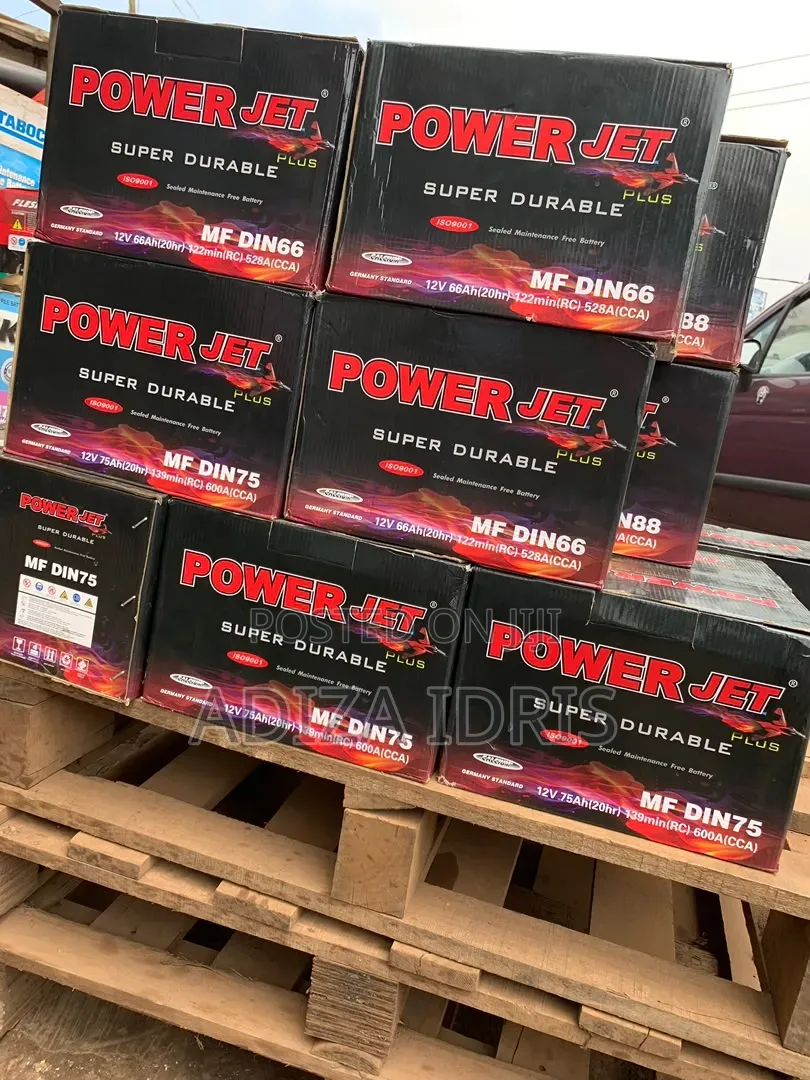 15 Plate Powerjet Car Battery for All Cars