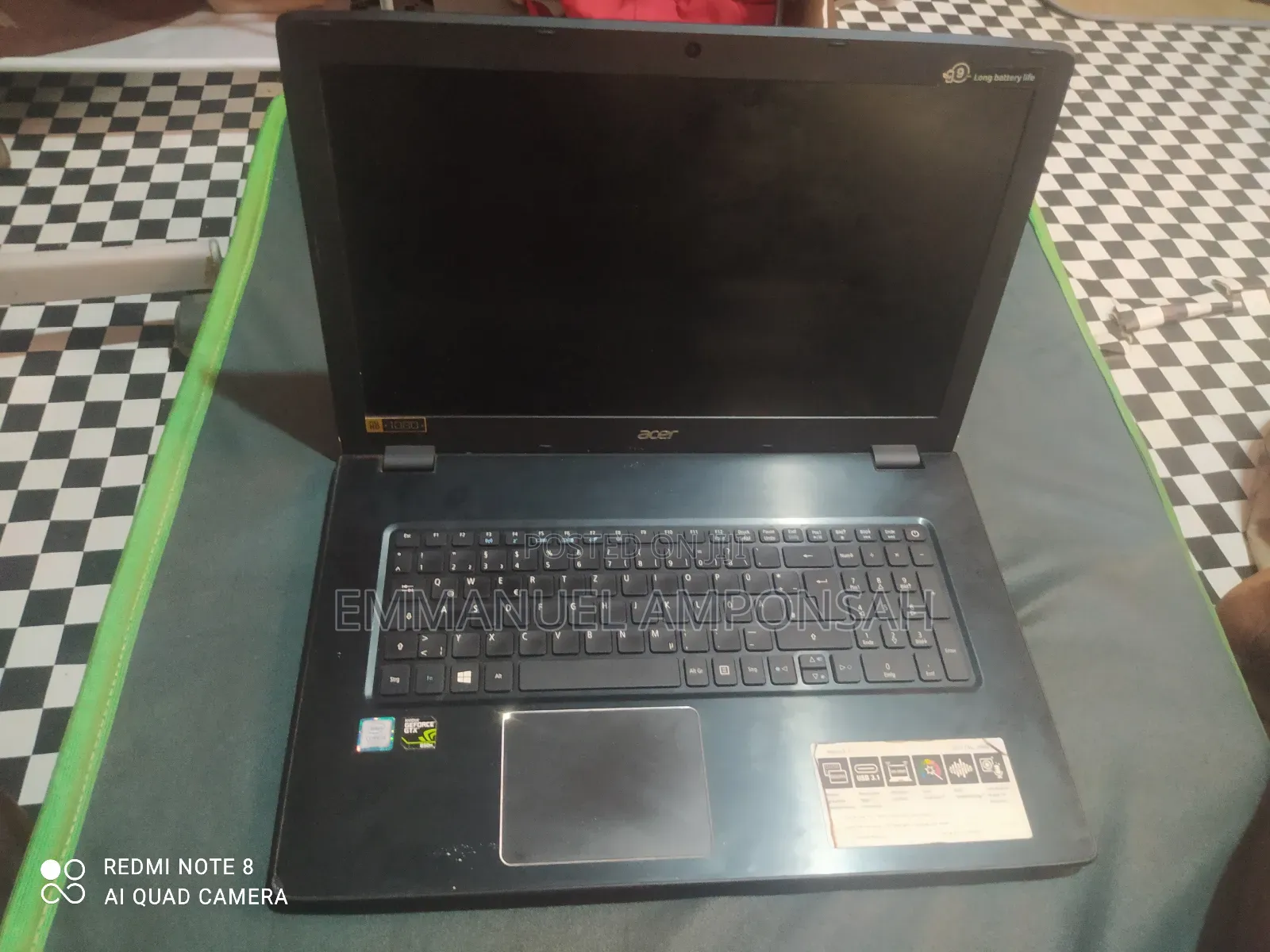 Laptop Acer Aspire 5 16GB Intel Core i5 HDD+SSD 1.5T