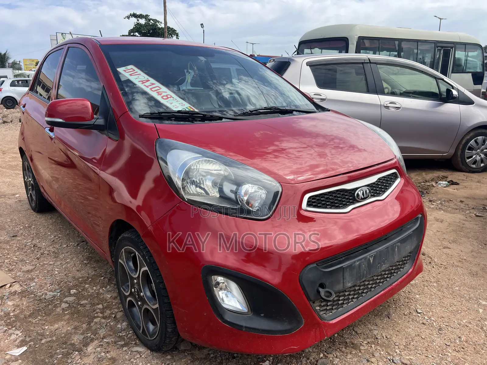 Kia Morning 2013 Red