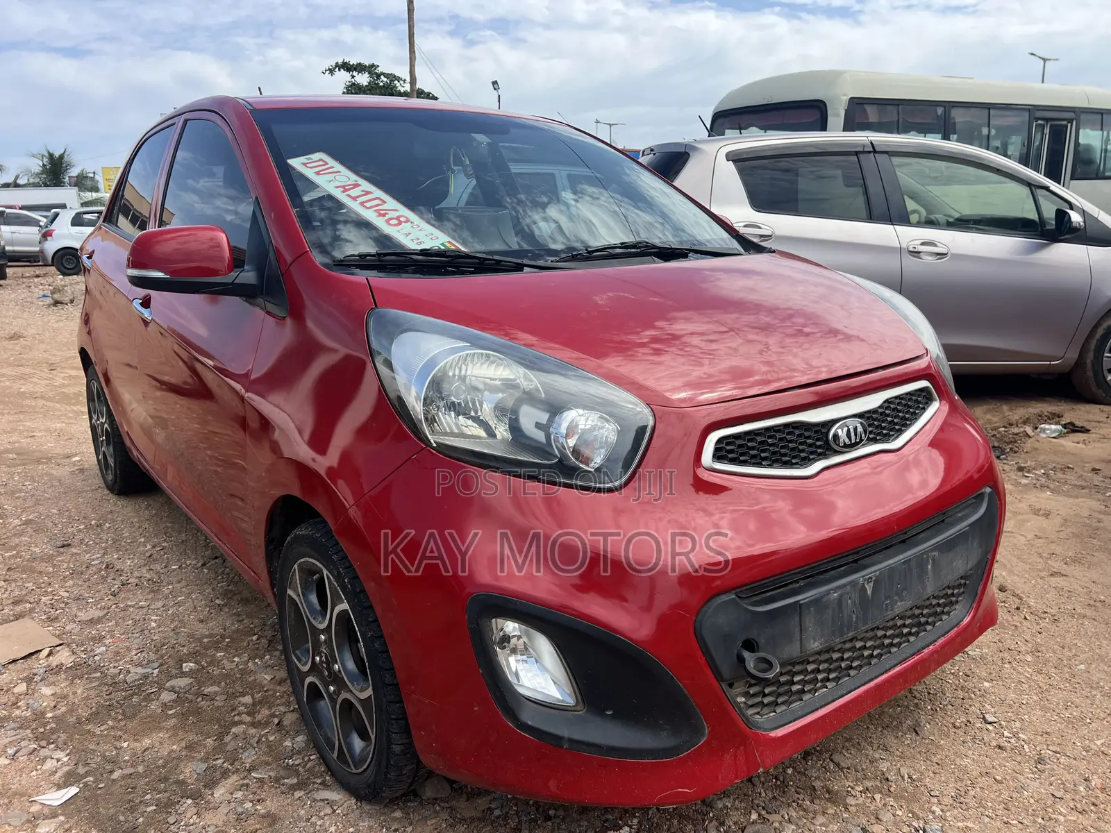 Kia Morning 2013 Red