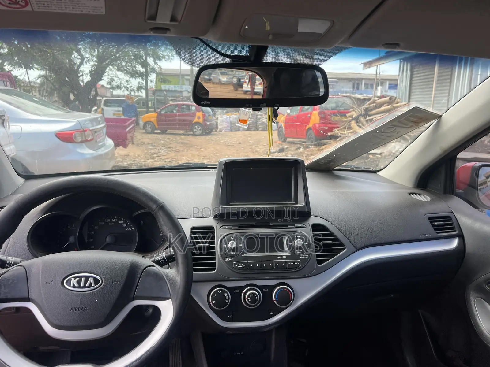 Kia Morning 2013 Red