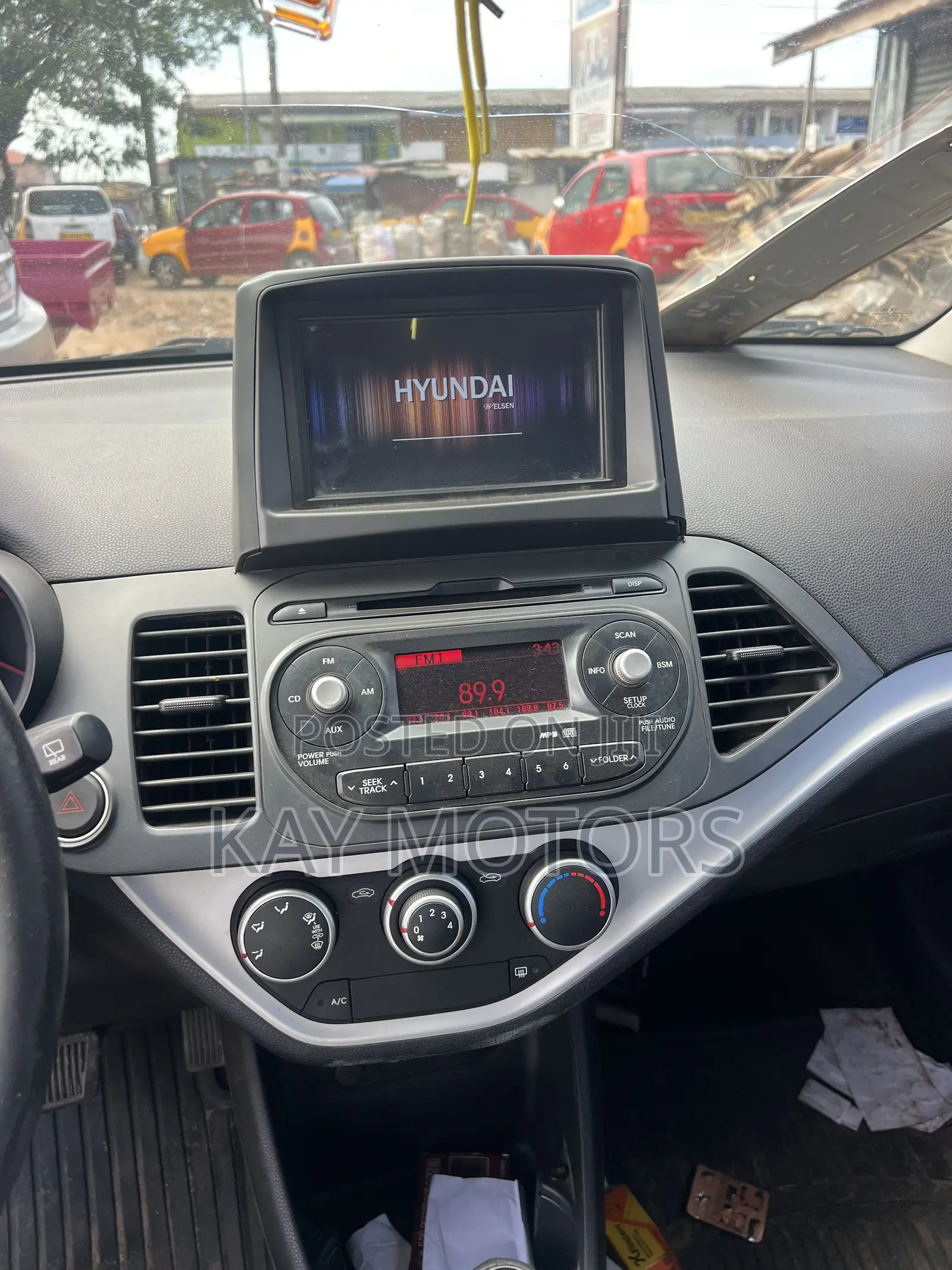Kia Morning 2013 Red