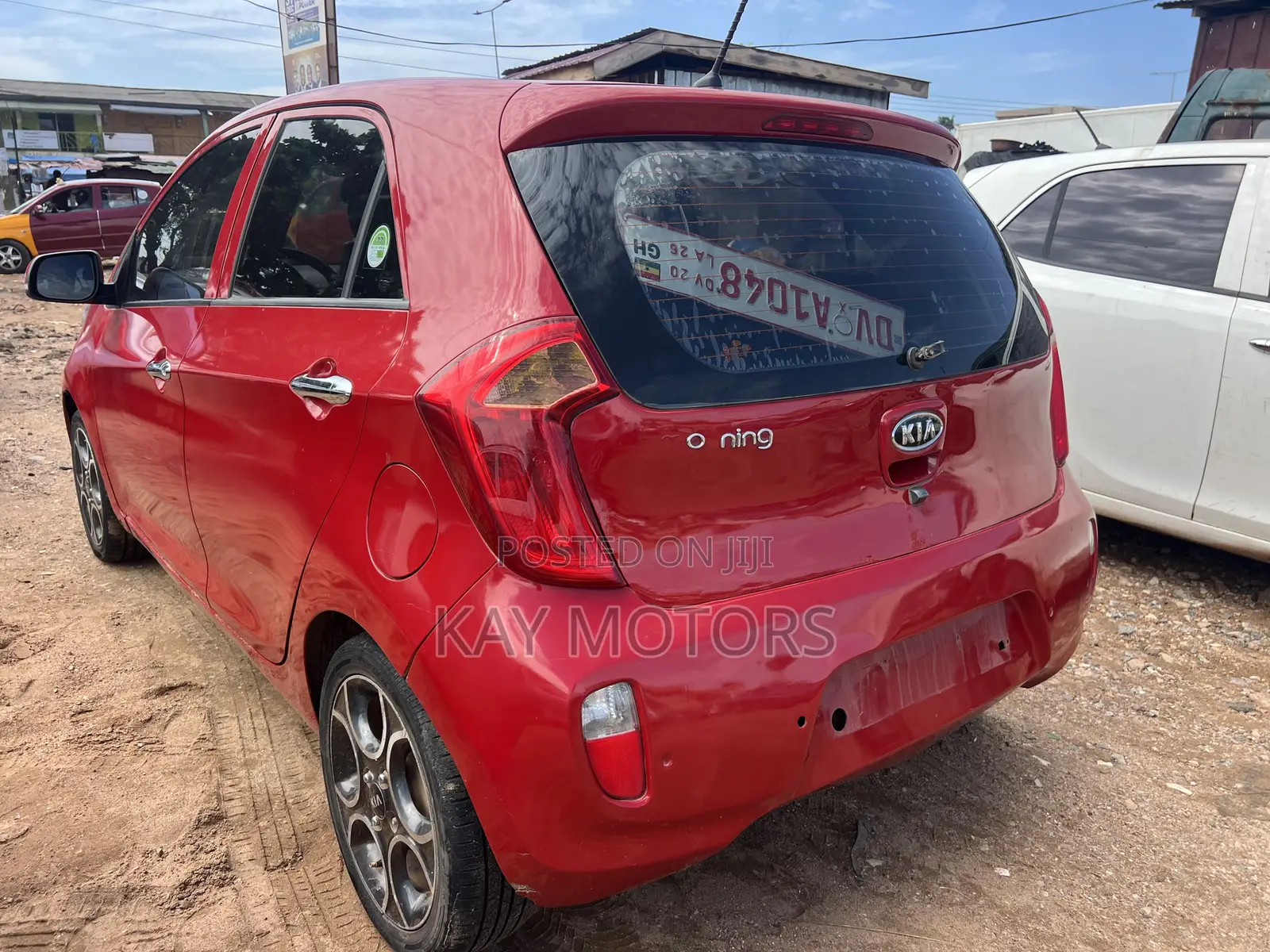 Kia Morning 2013 Red