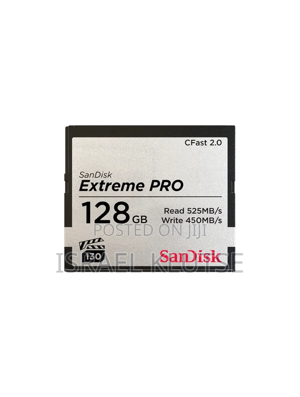 Sandisk 128gb Extreme Pro Cfast 2.0 Memory Card