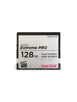 Sandisk 64gb Extreme Pro Cfast 2.0 Memory Card