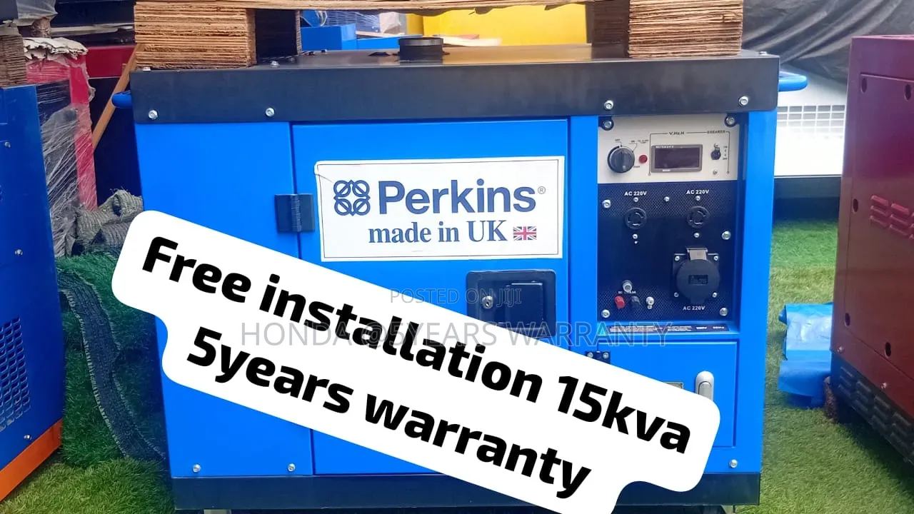 Perkins 15kva Standby Silent Generator for Home and Business 15kva