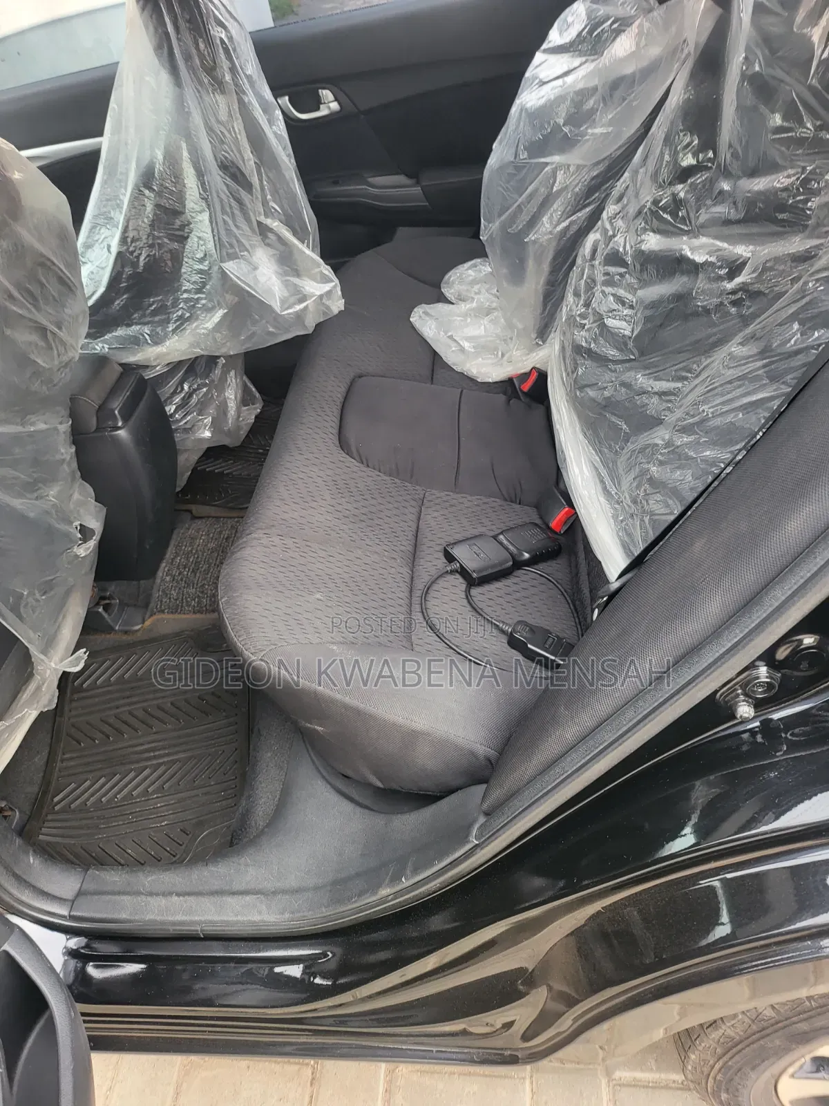 Honda Civic EX 4dr Sedan (1.8L 4cyl CVT) 2015 Gray