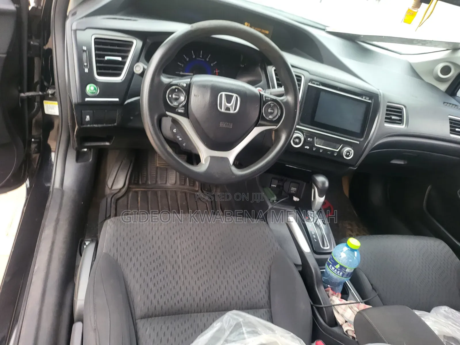 Honda Civic EX 4dr Sedan (1.8L 4cyl CVT) 2015 Gray