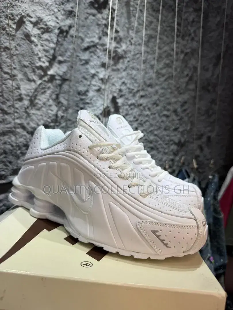 Nike Shox R4 White