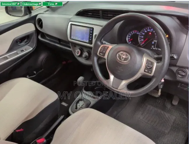Toyota Vitz 1.5 FWD 3dr 2013 Ivory