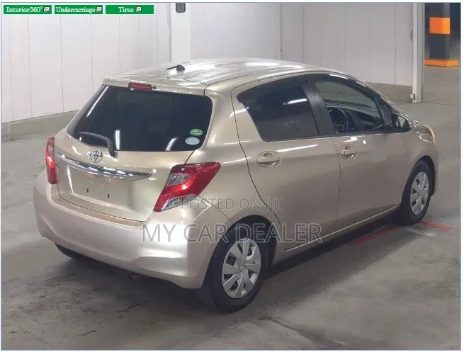 Toyota Vitz 1.5 FWD 3dr 2013 Ivory