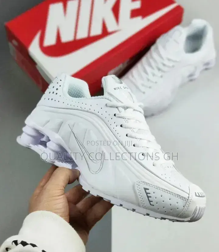Nike Shox R4 White