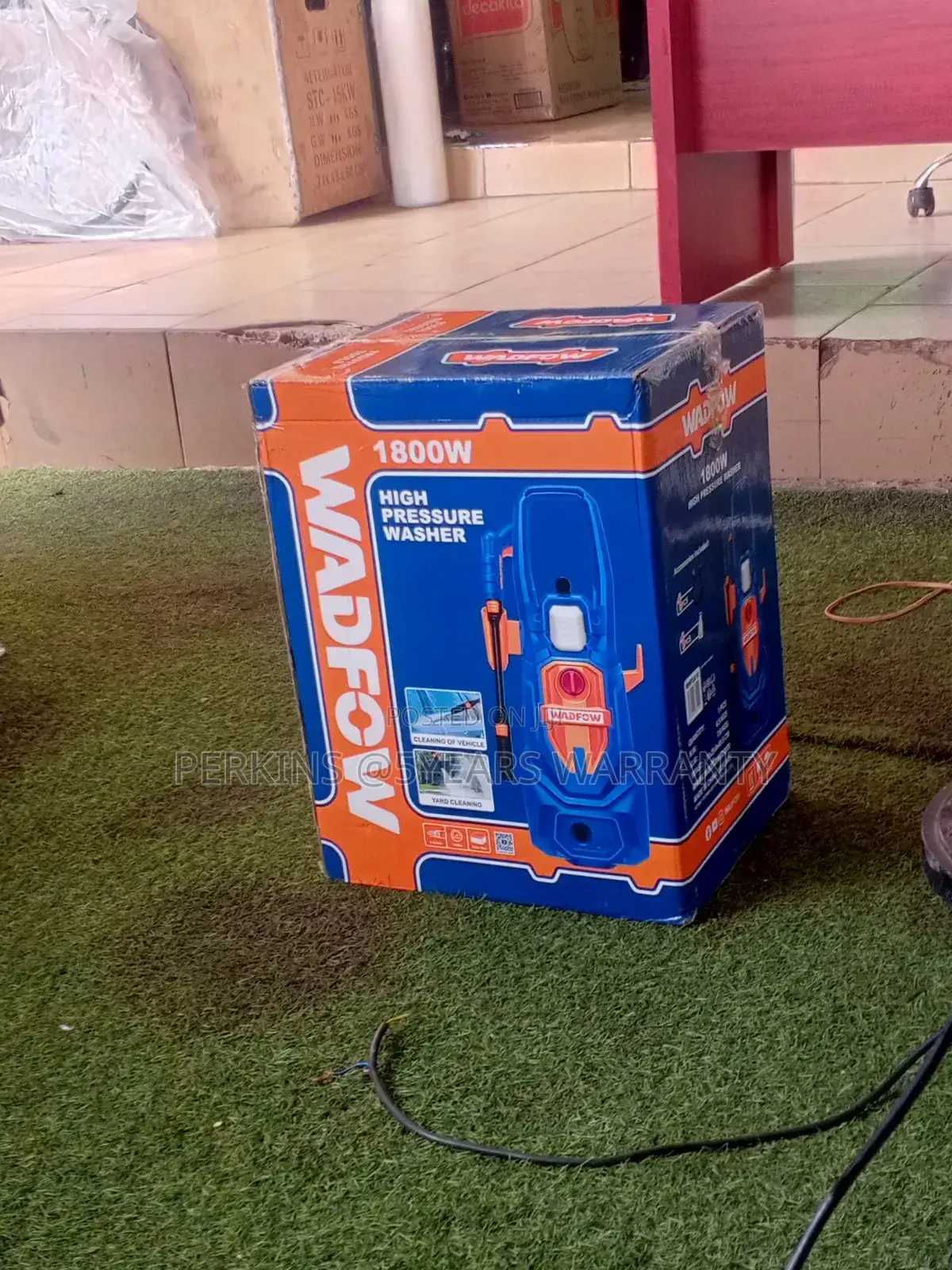 Wadfow Electric Pressure Washer for Cars, Floors Walls