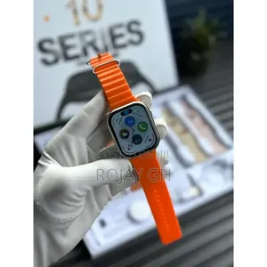 S30 Pro Max Series 10 Smartwatch | 7-in-1 Combo - Orange