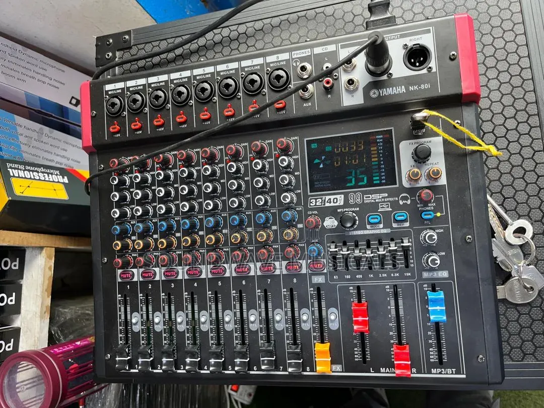 Yamaha Nk-80i Mixer 8 Channel (Rew)