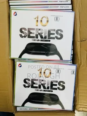 S30 Pro Max Series 10 Smartwatch | 7-in-1 Combo - Black