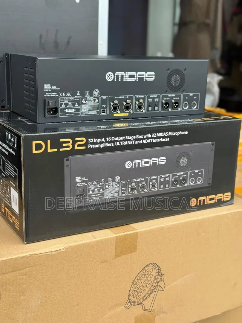 Midas Dl32 32-input/ 16 Output Digital Stage Box