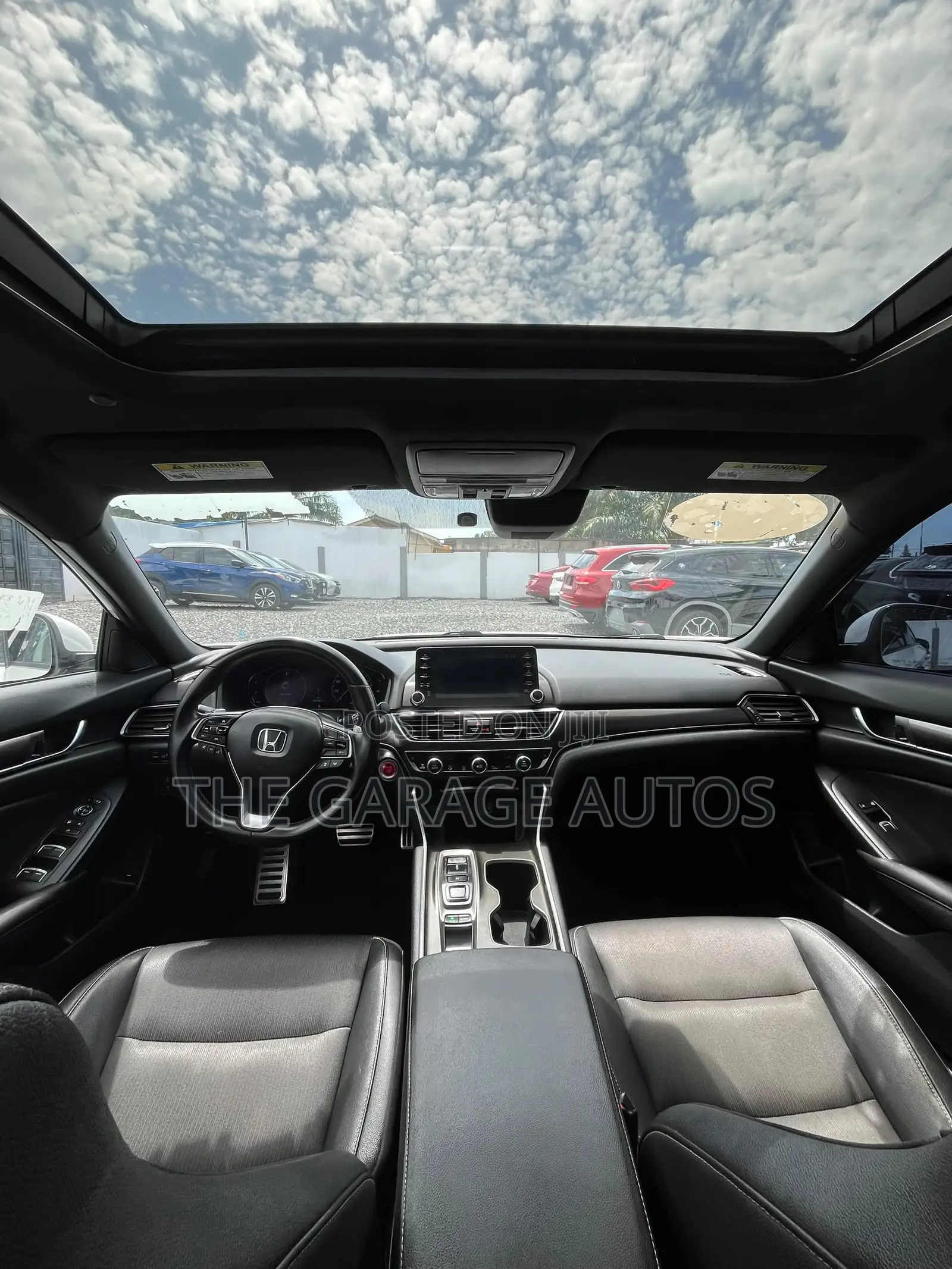 Honda Accord Sport (2.0L 4cyl Turbo 10A) 2019 White