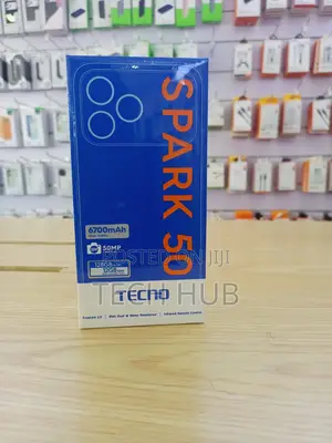 New Tecno Spark 50 128 GB Black