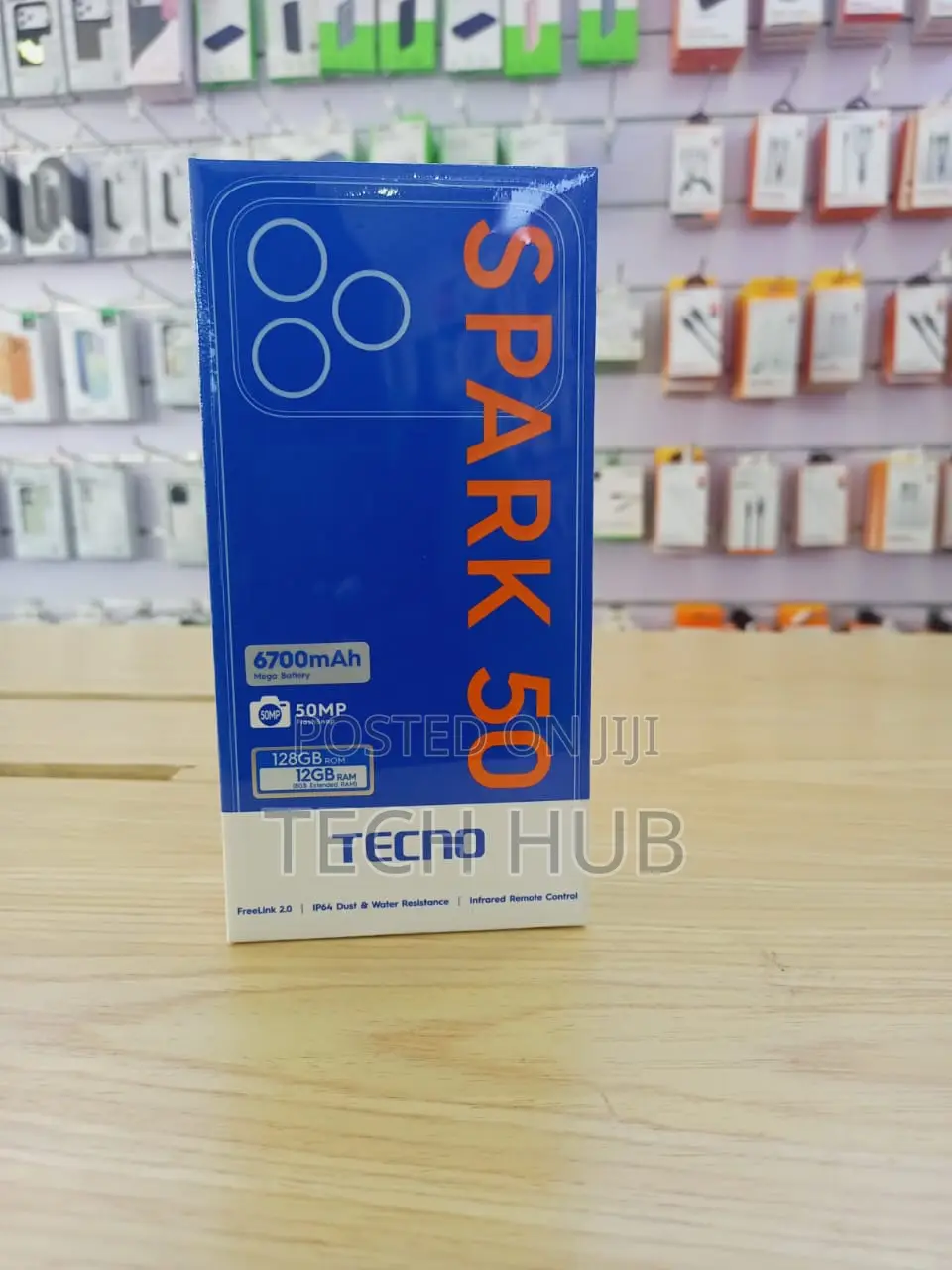 New Tecno Spark 50 128 GB Black
