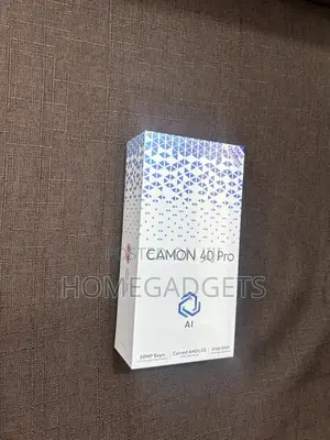New Tecno Camon 40 Pro 5G 256 GB Black