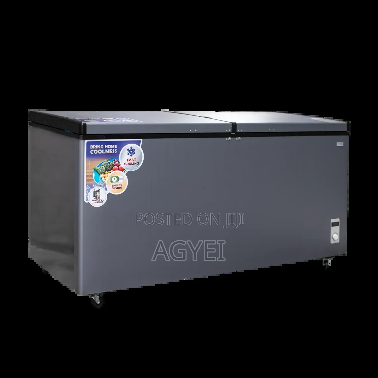 Nasco 545l 2-Star Double Door Chest Freezer Nas-800fl-Dd '552606