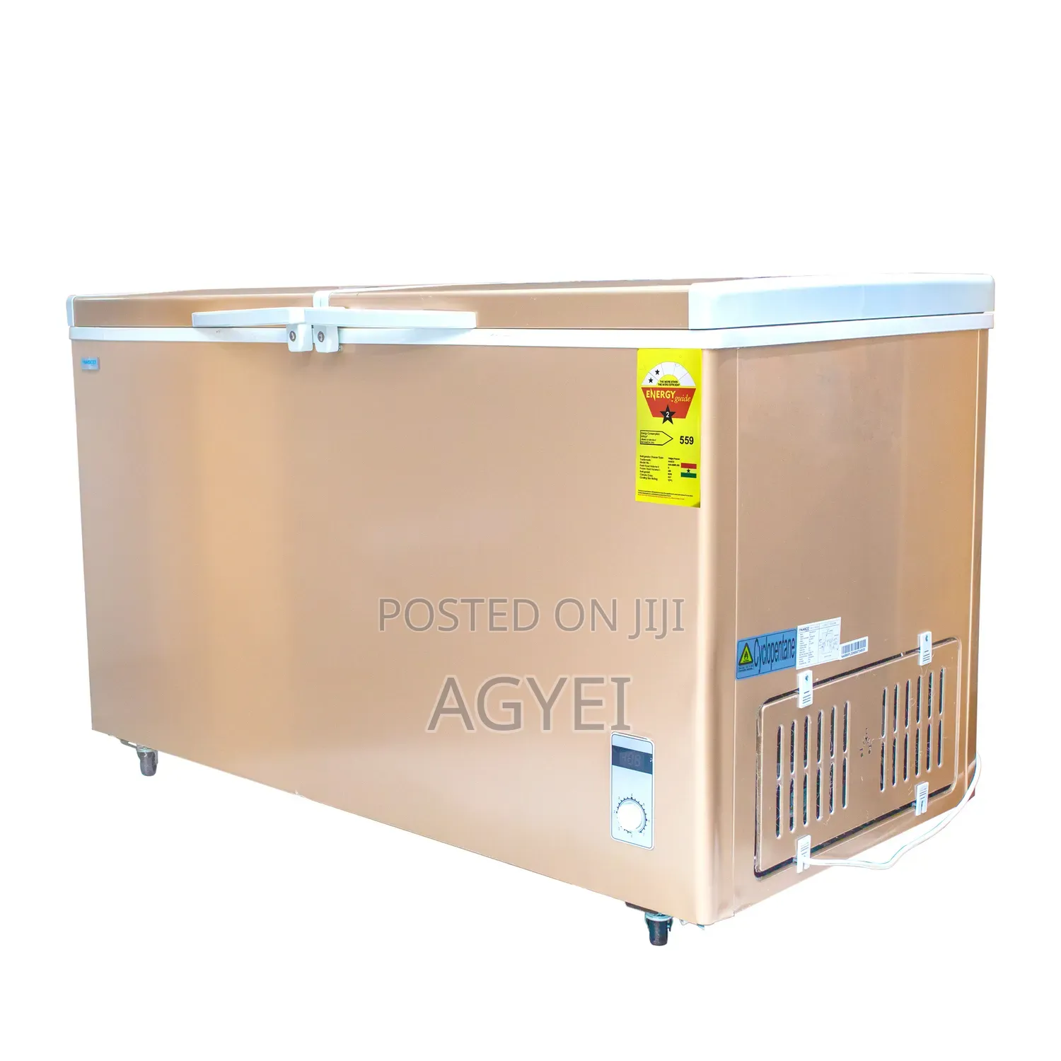 Nasco 545l 2-Star Double Door Chest Freezer Nas-800fl-Dd '552606