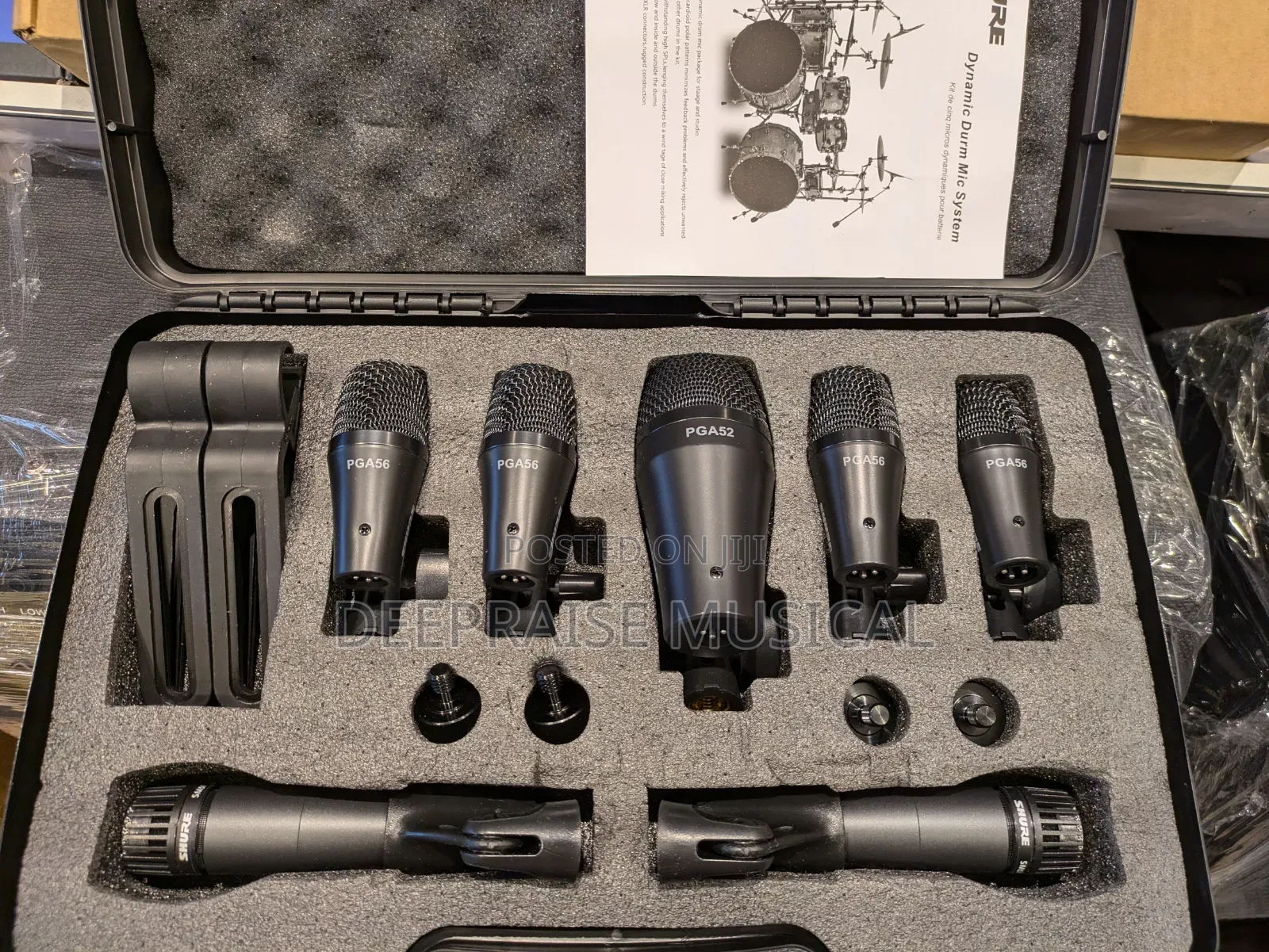 Shure Pga Seven Piece Drum Microphone