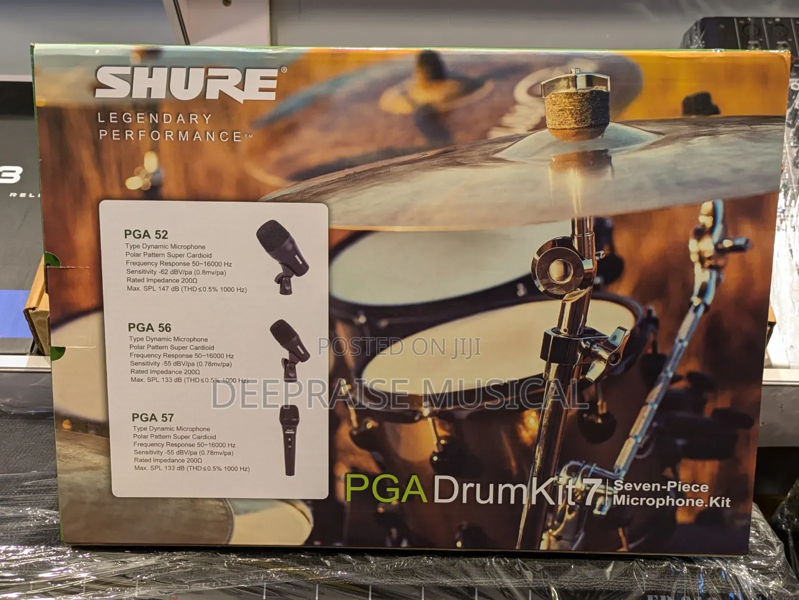 Shure Pga Seven Piece Drum Microphone