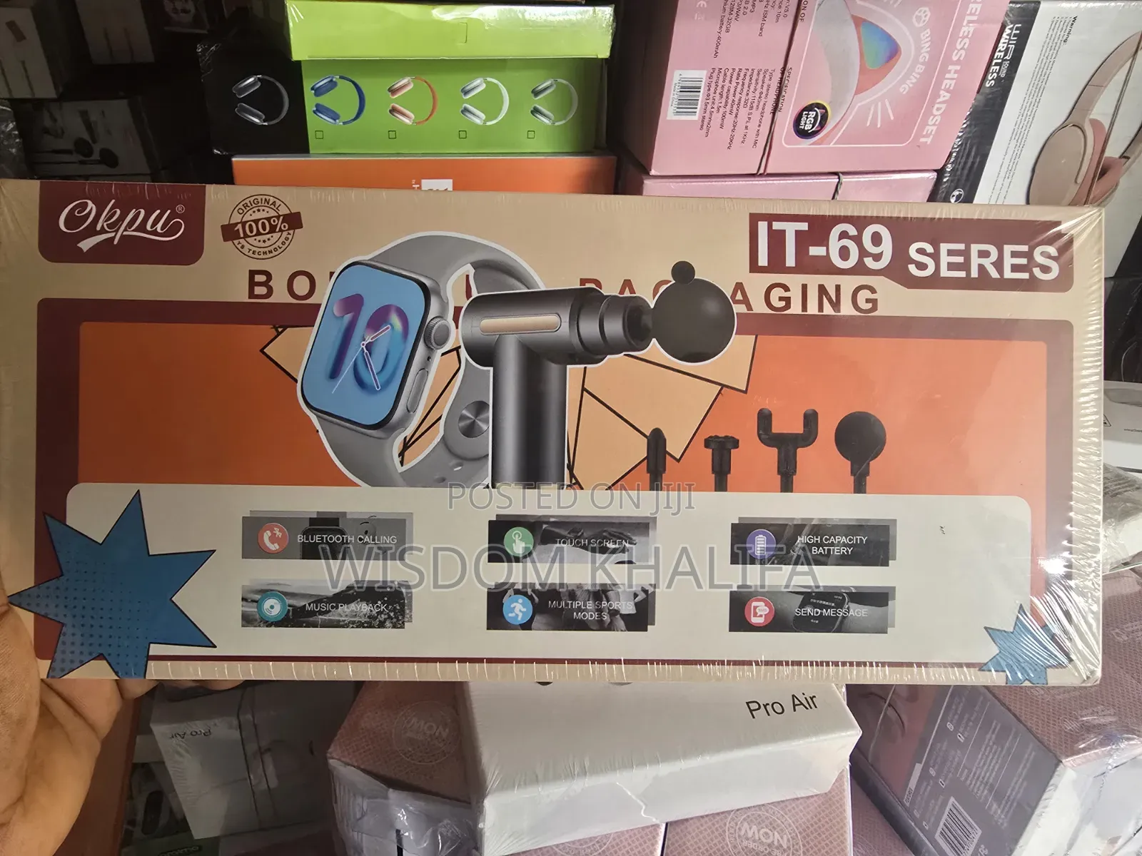 Smart Watches With Massaging Machine