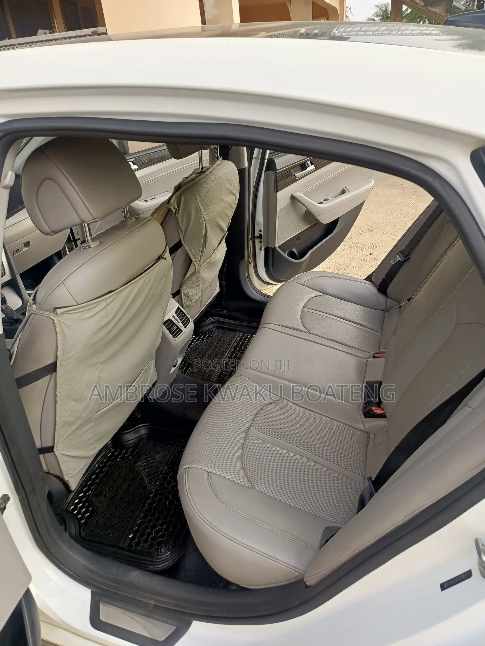 Hyundai Sonata SE 4dr Sedan (2.4L 4cyl 6A) 2015 White