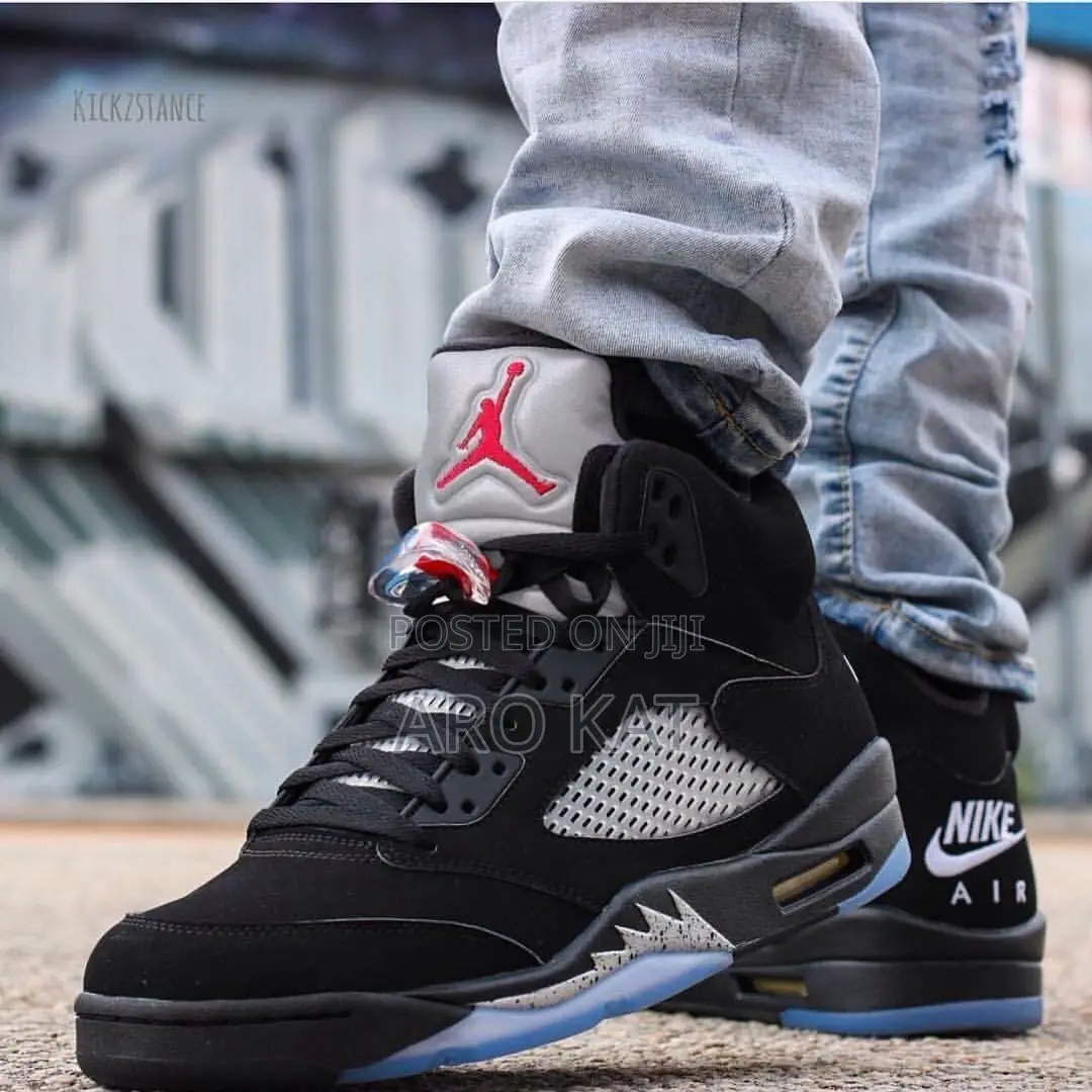 Air Jordan 5 Retro X Awake Ny "Black/Court Blue"