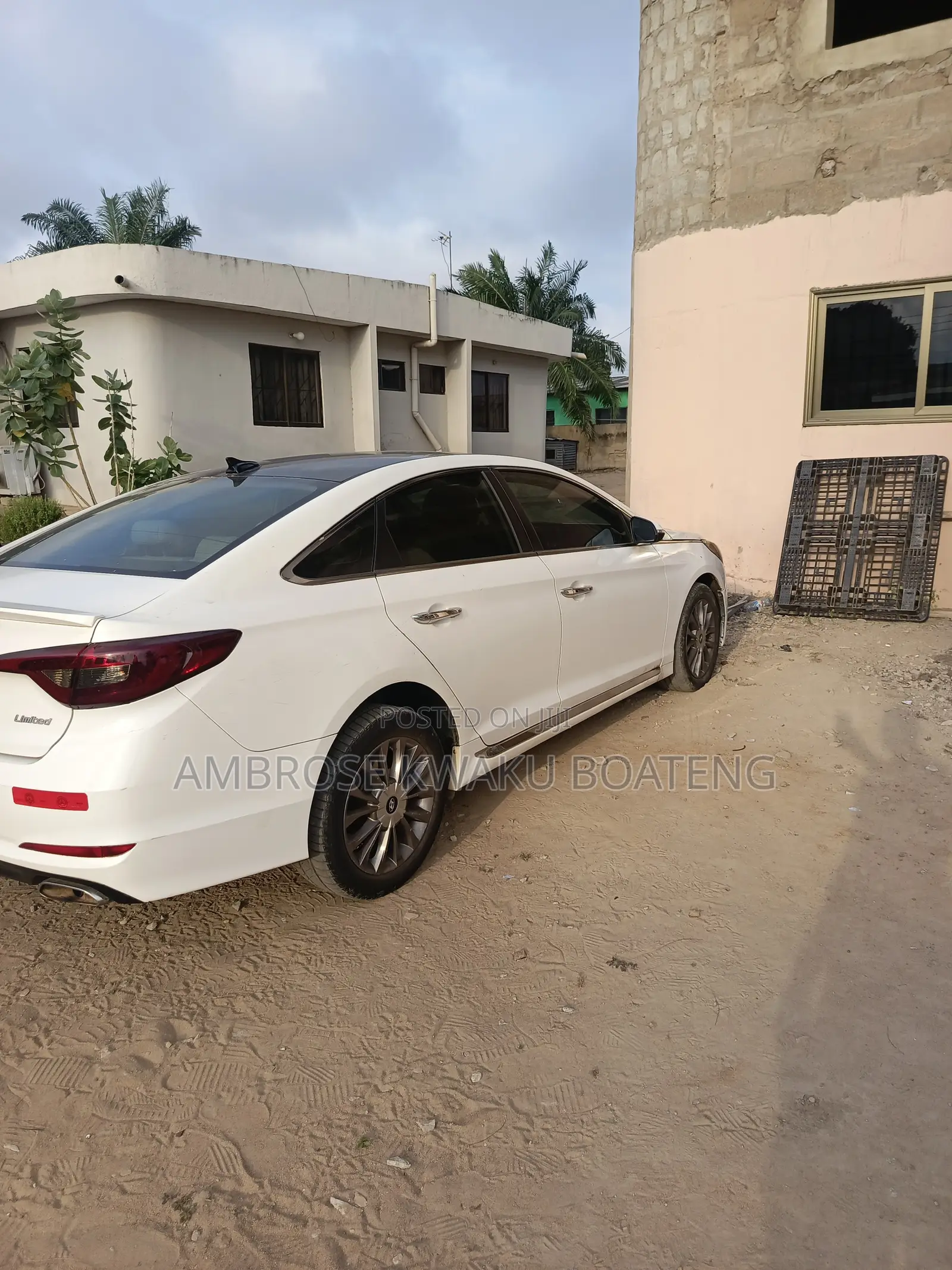 Hyundai Sonata SE 4dr Sedan (2.4L 4cyl 6A) 2015 White