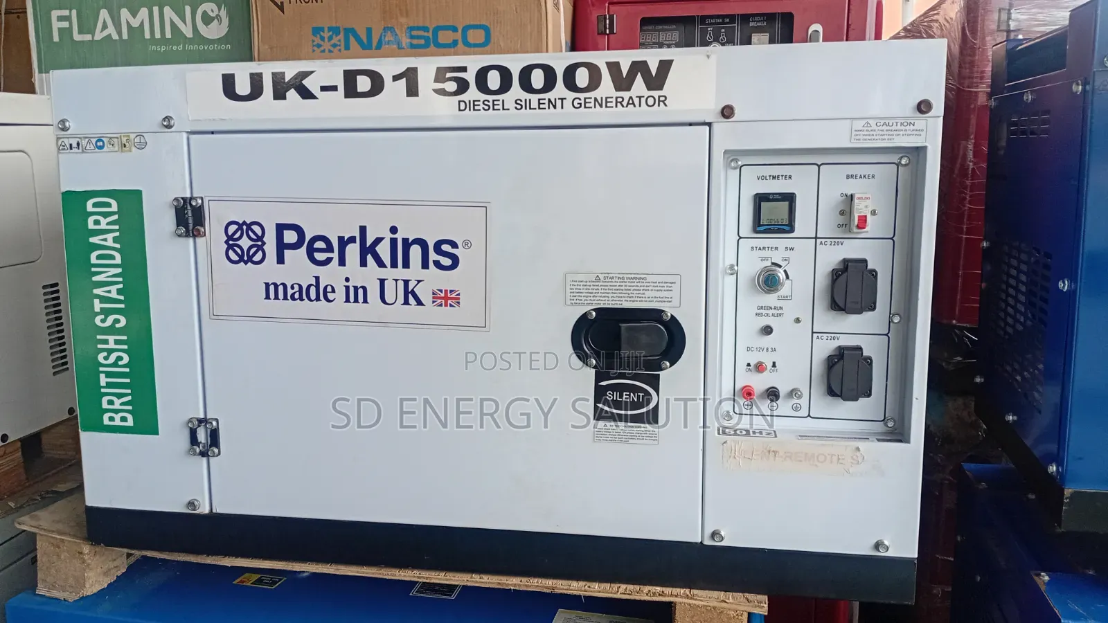 Premium Perkins 15kva Generator With Low Fuel Consumption 15kva