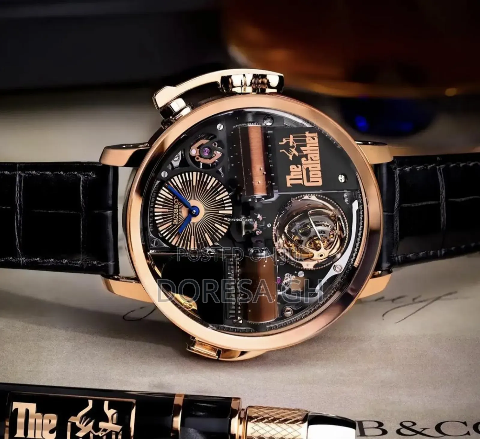 Jacob Co. Opera Godfather Musical Tourbillon Watch – Limited Edition