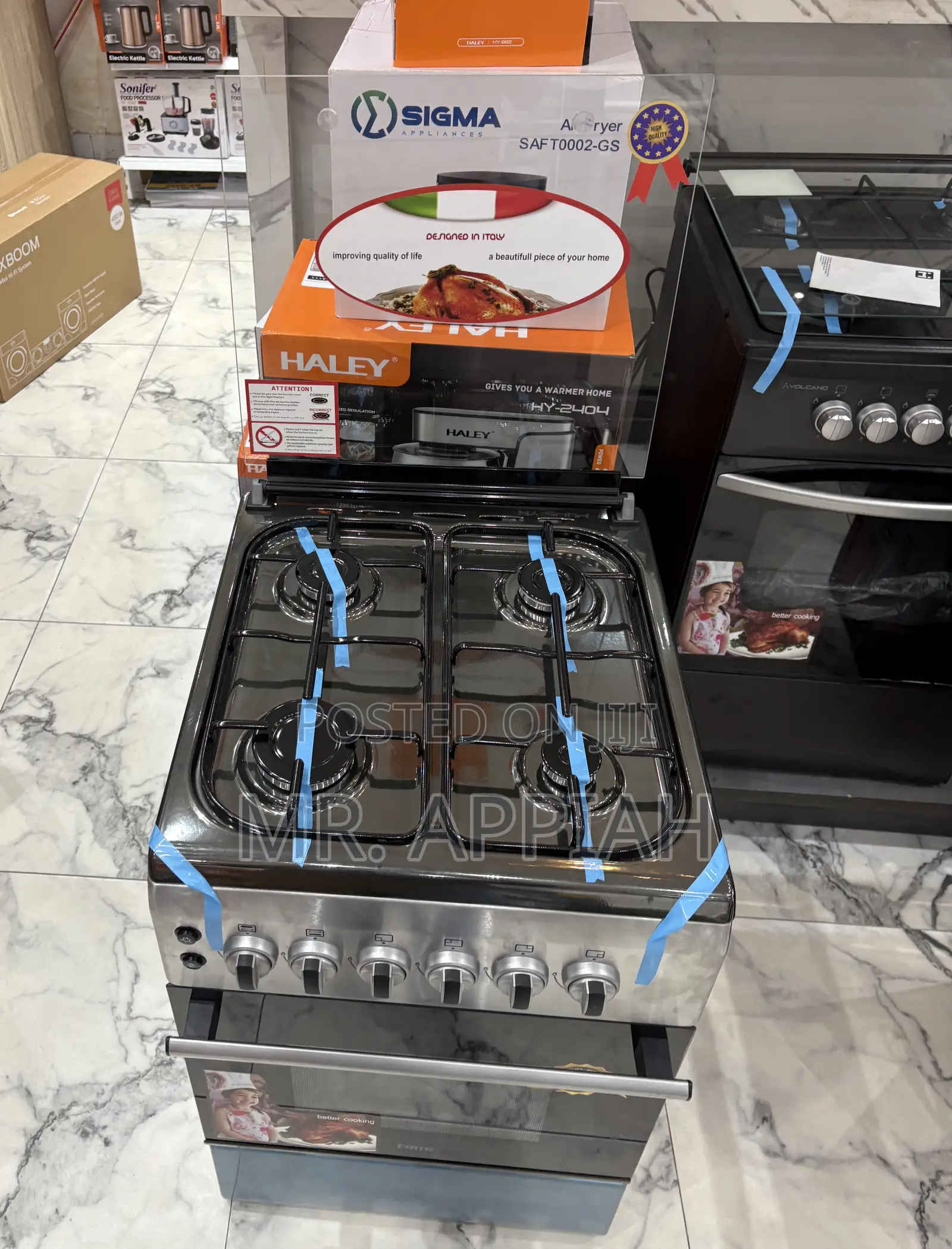 Order Affordable Ferre 50x60cm 4 Burner(Gray)New Line 