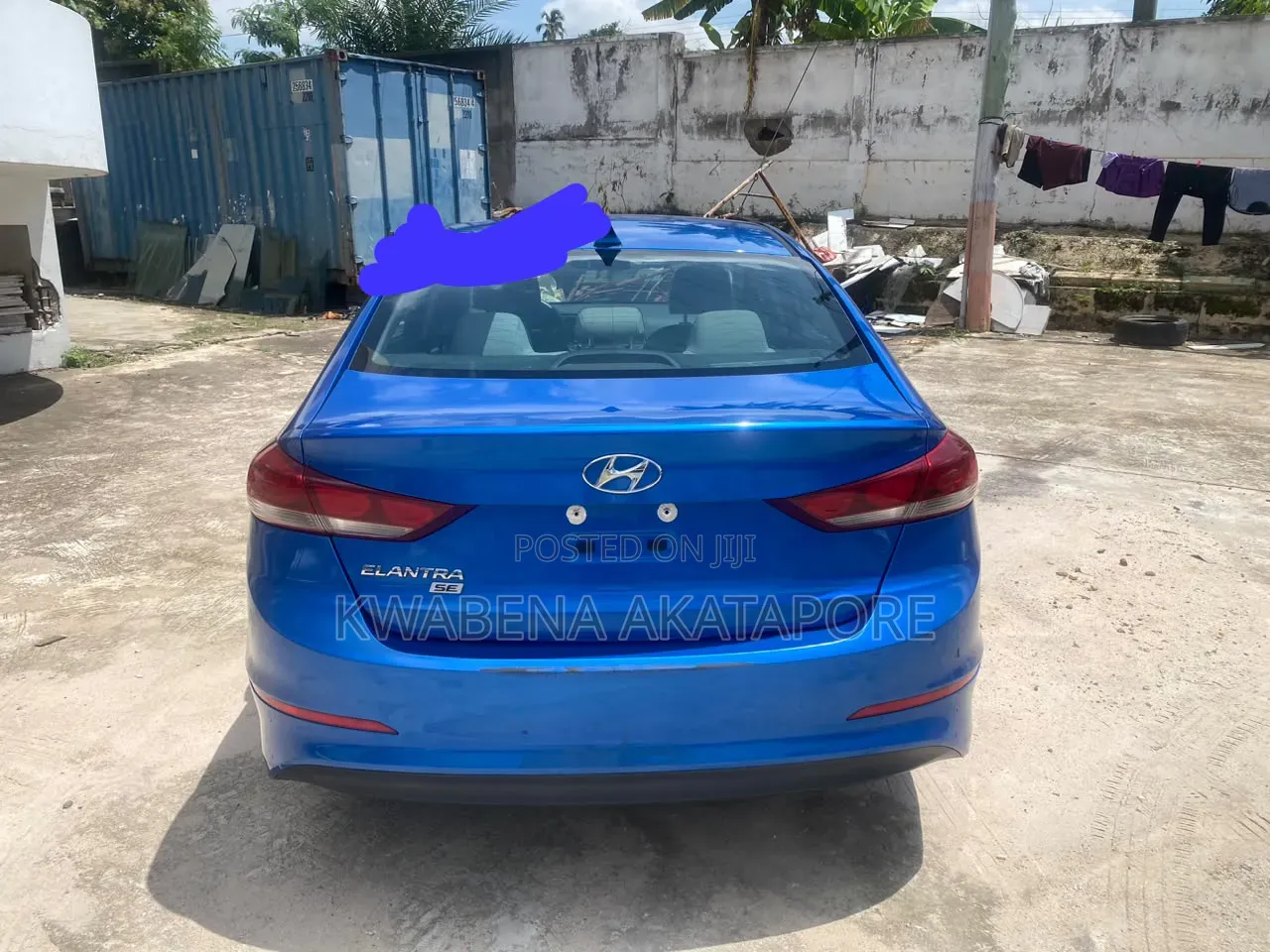 Hyundai Elantra SE 2018 Blue