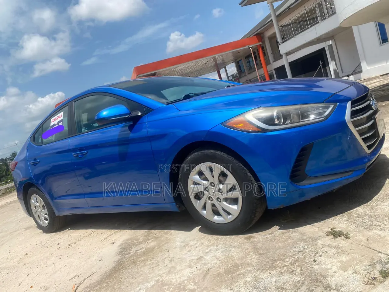 Hyundai Elantra SE 2018 Blue